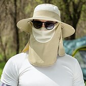 tanie Nakrycia głowy do użytku zewnętrznego-Kapelusz Kapelusz rybacki Kapelusz wędkarski Kapelusz Wodoodporny Przenośny Ochrona przeciwsłoneczna UV Jesień Męskie Damskie Wędkarstwo Działanie