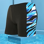 abordables maillot de bain boxer homme-Homme Maillot de bain Surf Boardshort short de bain Short de bain Imprimer Lettre Requin 3D Respirable Séchage rapide Vacances Plage Piscine Sexy Elastique 2 7 Taille basse Elastique
