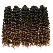 preiswerte Haare häkeln-curl häkeln haar 18 zoll wasserwelle häkeln haar ombre synthetische böhmische häkeln geflecht tiefe welle flechten haarverlängerungen