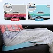 economico Poggiatesta e cuscini per auto-cuscino per seggiolino auto starfire - cuscino del sedile in coccige in memory foam di dimensioni maggiori per migliorare la visuale di guida e un maggiore comfort - sciatica &amp; sollievo dal dolore