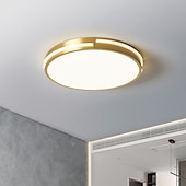 お買い得  シーリングライト-led シーリング ライト サークル ラウンド デザイン 50 cm フラッシュ マウント ライト銅リビング ルーム 110-240 v