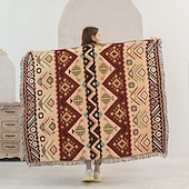 economico Coperte per divano-copridivano divano coperta asciugamano boho fodere per cani animali domestici, copridivano componibile per divanetto, a forma di l, 3 posti, poltrona, protezione per divano lavabile morbida resistente