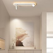 economico faretti luci spot-plafoniera led 80 cm forme geometriche dimmerabili luci da incasso in alluminio stile moderno eleganti finiture geometriche verniciate
