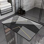 economico Tappeto bagno assorbente-tappetino da bagno in terra di diatomee antiscivolo super assorbente porta del WC tappetino ad asciugatura rapida tappetino per porta d&#039;ingresso tappetino antiscivolo