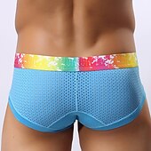preiswerte Herrenunterwäsche &amp; -socken-Herren 3 Pack Slip Unterhosen Hauptstadt Waschbar Komfortabel Glatt Tiefe Hüfthöhe Schwarz Weiß