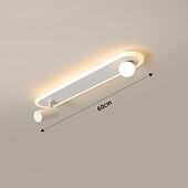 economico faretti luci spot-plafoniera led 80 cm forme geometriche dimmerabili luci da incasso in alluminio stile moderno eleganti finiture geometriche verniciate
