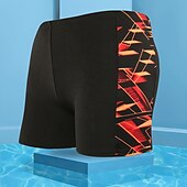 abordables maillot de bain boxer homme-Homme Maillot de bain Surf Boardshort short de bain Short de bain Imprimer Lettre Requin 3D Respirable Séchage rapide Vacances Plage Piscine Sexy Elastique 2 7 Taille basse Elastique