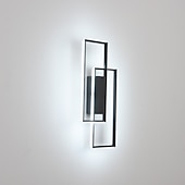 お買い得  LEDウォールライト-lightinthebox LED ウォールライト屋内黒長方形ダブルライト壁掛けライト現代の LED 金属壁照明寝室のダイニングルームのベッドサイドランプリビングルーム