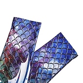 cheap Printing-Pants Cosplay Costume Bodysuit Mermaid Carnival Costume Full Body Suit Women's Cosplay Sexy Costume Mermaid Spandex Lycra Costume for Halloween Carnival Masquerade Adults'