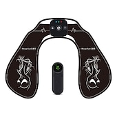 abordables Appareils de massage corporels-Patch de massage des fesses ems stimulateur de levage de la hanche rechargeable formateur muscle sans fil télécommande hanche fitness instrument de beauté