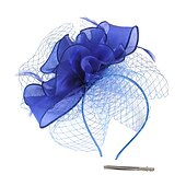 preiswerte Fascinators &amp; Hüte-Elegant Derby Kopfschmuck Faszination Dame Kostüm Damen Karneval Party Derby Hochzeitsfeier Erwachsene Fascinator Frühling &amp; Sommer