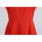cheap Historical &amp; Vintage Costumes-Retro Vintage 1950s Vacation Dress Flapper Dress Swing Dress Christmas Party Dress Audrey Hepburn Women's Cosplay Costume Masquerade Casual Daily Dress Attire Christmas Party