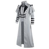 economico Cime-Punk &amp; Gotico Medievale Steampunk Cappotto Mascherata Medico della peste Taglie Forti Per uomo Carnevale Mascherata Feste Adulti Cappotto