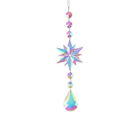 economico Acchiappasogni-Fiocco Di Neve Acchiappasogni Di Cristallo Acchiappasole Campanelli Eolici Regalo Fatto A Mano Campanelli Eolici Ornamento Da Appendere A Parete Decorazioni Per Esterni