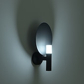 economico Luci da parete-applique da parete a led luce calda cerchio design ferro da interno applique da parete per camera da letto bagno corridoio porta scala 110-240v