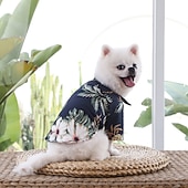 cheap Cooling Vest &amp; Shirt-Dog Cat T-shirts Fashion Cute Basic Soft Washable Comfortable Outdoor Casual Daily Walking Dog Clothing for Bichon Frise Pomeranian Baby Pet Papillon Small