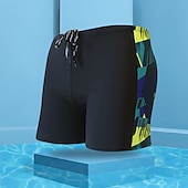 abordables maillot de bain boxer homme-Homme Maillot de bain Surf Boardshort short de bain Short de bain Imprimer Lettre Requin 3D Respirable Séchage rapide Vacances Plage Piscine Sexy Elastique 2 7 Taille basse Elastique
