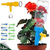 economico Innaffiamento e irrigazione-12pcs sistema di irrigazione a goccia automatico autonomo per irrigazione a goccia per piante da fiore per interni domestici
