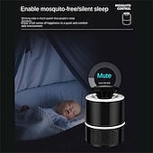 levne Bug Zapper-bug zapper past na ovocné mouchy elektrický hubič moskytů zabiják past na návnadu hmyzu výkonné malé komáry závěsné světlo na komáry pro domácí vnitřní venkovní terasu velká velikost