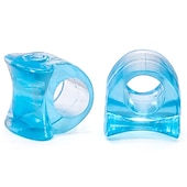ieftine Îngrijire personală și sănătate-1 pereche albastru gel siliconic moale separator deget de la picioare hallux valgus distanțiere pentru bunion corector pentru degetul mare instrument de îngrijire a picioarelor
