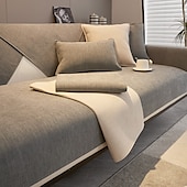 abordables Housse de canapé-Housses de canapé housse de canapé sectionnelle pour chiens animaux de compagnie, housse de coussin de canapé tapis de serviette, protecteur de meubles anti-rayures pour causeuse, fauteuil (non vendu