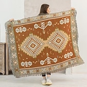 economico Coperte per divano-copridivano divano coperta asciugamano boho fodere per cani animali domestici, copridivano componibile per divanetto, a forma di l, 3 posti, poltrona, protezione per divano lavabile morbida resistente