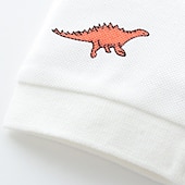 billiga T-shirts och skjortor för pojkar-Småbarn Pojkar Skjortor Tecknat Kortärmad Ledigt Bomull Mode Marin Sommar Kläder 3-7 år