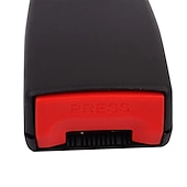 baratos Capas para bancos de automóveis-Fivela de cinto de segurança universal extensor de cinto de segurança 45 clipe de cinto de segurança plugue de extensão clipe de cinto de segurança para apenas 20mm-22mm de língua
