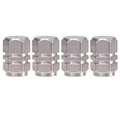 abordables Herramientas de reparación de coches-Starfire, 4 Uds., tapas de válvula de neumático de coche, tapas de válvula de rueda de coche de aleación de aluminio, tapas de válvula de neumático a prueba de polvo, motocicleta, camión, bicicleta