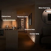 זול אור ארון-תאורת לילה led חיישן תנועה usb נטענת דק במיוחד ארון מטבח מנורת pir חיישן תנועה מנורת לילה אלחוטית מנורת לילה חדר שינה מסדרון מסדרון תאורת מעונות