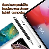 abordables Stylets-Stylo capacitif Pour Universel Portable Nouveau design Stylet 2 en 1 ABS