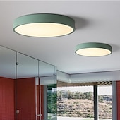 cheap Dimmable Ceiling Lights-LED Ceiling Light Macaron Dimmable 40cm/50cm/60cm Ceiling Lights for Living Room Bedroom Office 110-240V