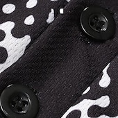 cheap Men&#039;s Classic Polo-Men&#039;s Polo Shirt Golf Shirt Casual Holiday Ribbed Polo Collar Classic Short Sleeve Fashion Basic Color Block Button Summer Regular Fit Fire Red Black White Blue Orange Grey Polo Shirt