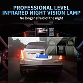 cheap Car DVR-3 Channel Dash Cam Front And Rear Inside 1080P Dash IR Night Vision Loop Recording Car DVR Camera With 3 Inch IPS Screen 3 Cameras Car Dashcam