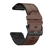tanie Opaski do zegarków Garmin-Pasek do zegarka na Garmin Fenix 7X 7S 7 Pro Approach S70 Epix Pro 42mm 47mm 51mm Instinct 2X Tactix 7 Amoled Forerunner 955 255 Enduro Marq Descent Quatix 20mm 22mm 26mm Silikon Zastąpienie Pasek