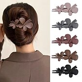 economico Accessori per acconciature-fermaglio per capelli opaco grande clip a becco d&#039;anatra a farfalla in accessori per capelli con clip a coda di cavallo di fascia alta per bambine