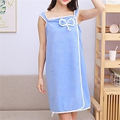 baratos Toalhas-plus size 80-180 catties pode usar toalha de banho sling roupão de banho feminino saia de banho espessa adulto do que algodão puro absorvente