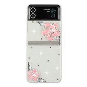 billige Samsung-etui-telefon Etui Til Samsung Galaxy Z Flip 6 Z Flip 5 Z Flip 4 Z Flip 3 Flip Case Flipp Bling Rhinstein Krystall diamant PC
