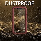رخيصةأون جرابات آيفون-هاتف غطاء من أجل ايفون 16 iPhone 15 14 Pro Max Plus آيفون 13 برو ماكس ثقيل حقيبة ضد الماء مع ماجسيف حماية كاملة للجسم دعم الشحن اللاسلكي مع رباط المعصم سبائك الألومنيوم الكمبيوتر الشخصي سيليكون