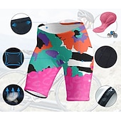 abordables Pantalones, shorts y faldas de mujer-Mujer Graphic Culotte Ciclismo Bicicleta Pantalones Cortos Acolchados Prendas de abajo MTB Bicicleta Montaña Ciclismo Carretera Deportes Almohadilla 3D Ciclismo Secado rápido Dispersor de humedad