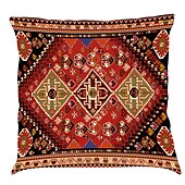 billige boho stil-etnisk dobbel side putetrekk 4 stk mykt dekorativt firkantet putetrekk putetrekk for soverom stue sofa sofa stol maskinvaskbar