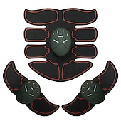 Χαμηλού Κόστους Μασέρ Σώματος-ems ηλεκτρικός μυϊκός διεγέρτης οικιακός εξοπλισμός γυμναστικής γυμναστικής μασάζ ώμου πόδι μπράτσο κοιλιακός γυμναστής μασάζ σώματος (η μπαταρία δεν περιλαμβάνεται)