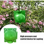 cheap Garden &amp; Urban Farming-5pcs Reusable Plant Rooting Device Plant Rooting Grow Box High Pressure Propagation Ball Grafting Device Botany Root Controller Garden Plant Rooter Box For Rose Tree Fruit Bush Magnolia