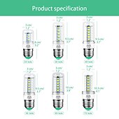 economico Lampadine LED a pannocchia-Luci mais led 5w - e27 t 24 perline led 220 v