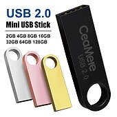 cheap Computer Peripherals-Ceamere C3 Usb Flash Drive 16gb Pen Drive Pendrive Usb 2.0 Flash Drive Memory Stick For Computer Mac with keychain