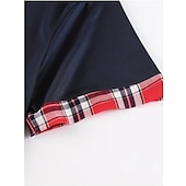 billige Klassisk poloskjorte for menn-Herre POLO T-skjorte Golf skjorte Avslappet Daglig Polokrage Klassisk Kortermet Lettvekt Ruter Lapper Alle årstider Normal Lyseblå Svart Hvit Rød Navyblå Lysegrå POLO T-skjorte