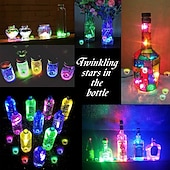 billige Dekorative lys-50 stk led ballonglys lite led lys rundt led ball lys egnet for ballongbursdagsfestaktiviteter morsomme innendørs og utendørs bryllupsdekorasjoner