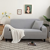 baratos Cobertura de Sofa-capas elásticas para sofá, capa de sofá secional cor de vinho para cães, capas para sofá de dois lugares, em forma de L, 3 lugares, em forma de U, poltrona, protetor de sofá lavável, macio e durável