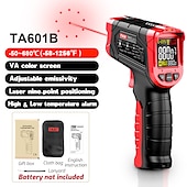 お買い得  テスター＆検出器-tasi 880/680/480 摂氏カラフルなディスプレイ高温赤外線レーザー温度計