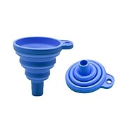 economico Attrezzi per riparazione auto-imbuto in silicone per auto portatile pieghevole starfire imbuto a collo lungo imbuto pieghevole in silicone piccolo imbuto